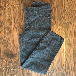 NYDJ damask print jeans